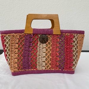 Cappelli straw bag